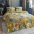 Van Gogh Partout des Fleurs Gold Quilt Cover Set