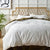 Lucas White Quilt Cover Set