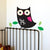 Chalkboard Owl Wall Decal