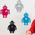 Mini Robots Wall Decal