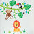 Jungle Friends Wall Decals