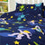 Space Green Quilt Cover Set